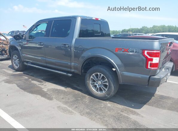 1FTEW1E54LFC71031 2020 FORD F150 Серый Задняя левая четверть