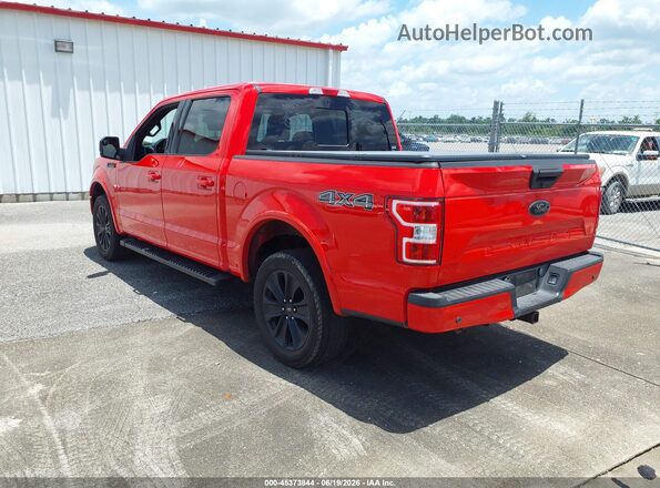 1FTEW1E54LFC74396 2020 FORD F150 Red უკანა მარცხენა