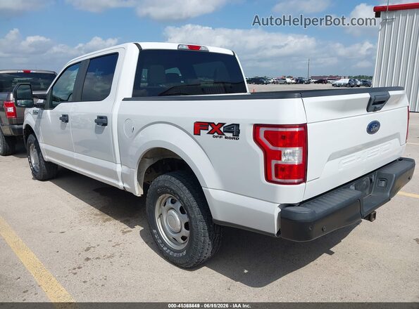 1FTEW1E55JFD05104 2018 FORD F150 Белый Задняя левая четверть