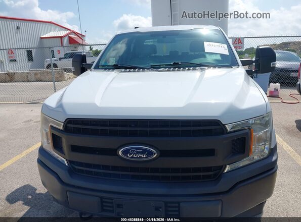 1FTEW1E55JFD05104 2018 FORD F150 Белый Вид щитка приборов