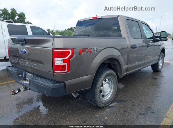 1FTEW1E55JFD05121 2018 FORD F150 Brown Հետևի աջ