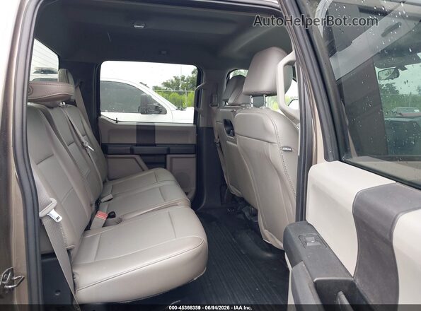 1FTEW1E55JFD05121 2018 FORD F150 Brown VIN կոդի պիտակի տեսք