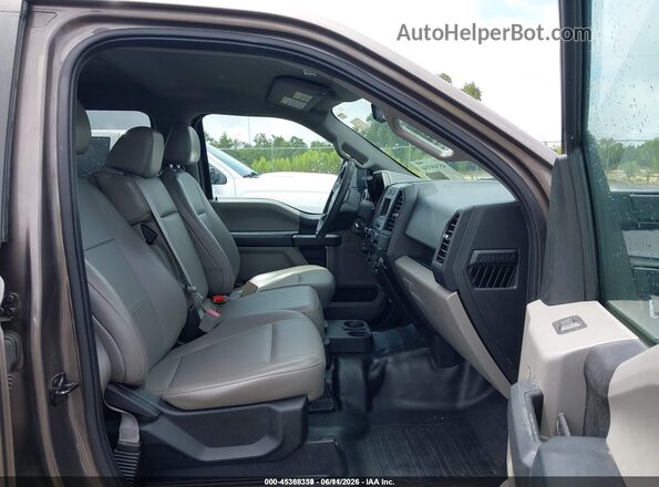 1FTEW1E55JFD05121 2018 FORD F150 Brown Սալոնի դիմացի տեսք