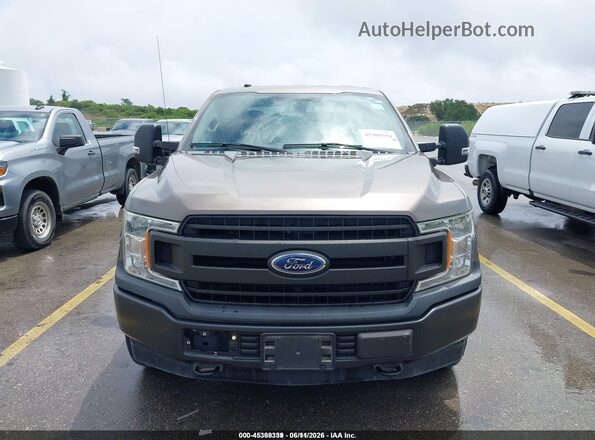1FTEW1E55JFD05121 2018 FORD F150 Brown Սարքավորումների վահանակի տեսք