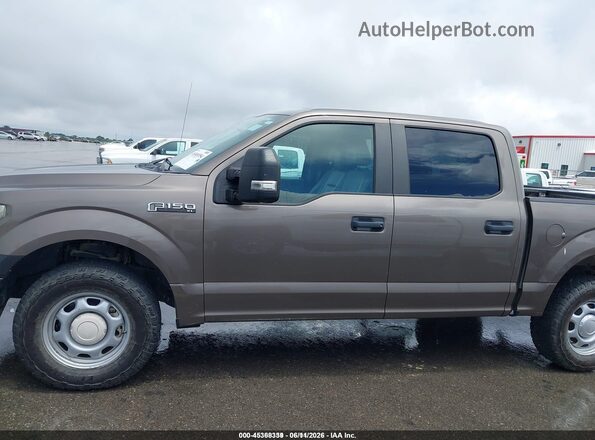 1FTEW1E55JFD05121 2018 FORD F150 Brown Սալոնի 360 աստիճան տեսք