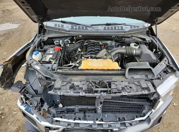 1FTEW1E55JFD57848 2018 FORD F150 Charcoal Սալոնի հետևի տեսք