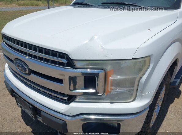 1FTEW1E55JKC40536 2018 FORD F150 White Front view
