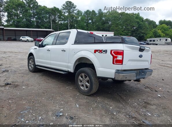 1FTEW1E55JKC77196 2018 FORD F150 White Rear left