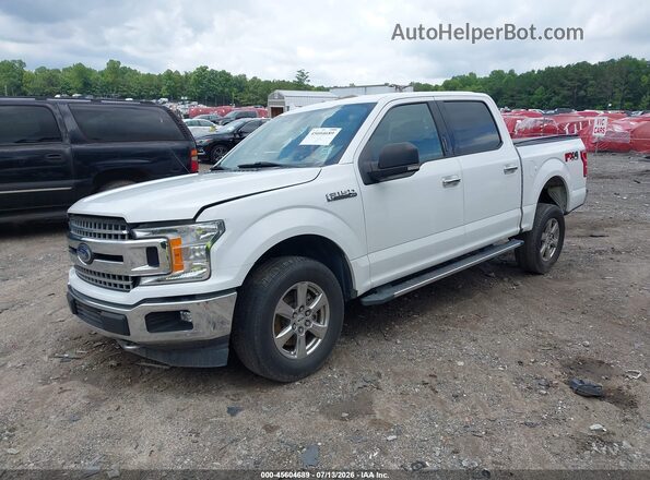 1FTEW1E55JKC77196 2018 FORD F150 White Front left