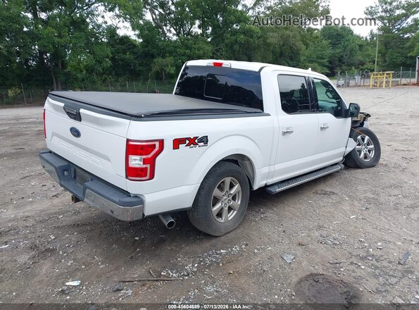 1FTEW1E55JKC77196 2018 FORD F150 White Rear right