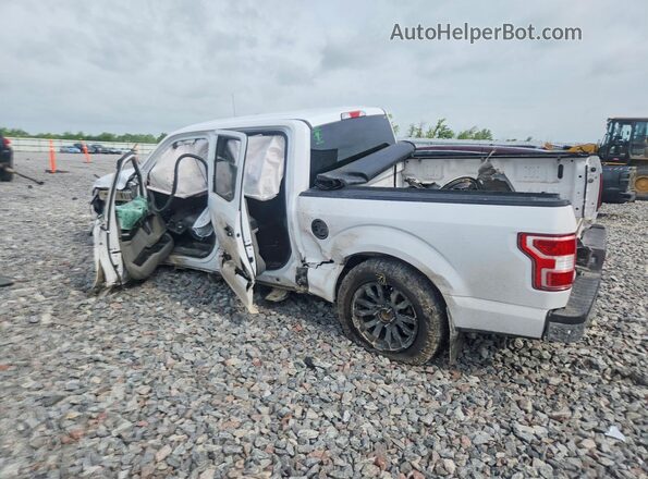 1FTEW1E55JKE02794 2018 FORD F150 White Հետևի ձախ