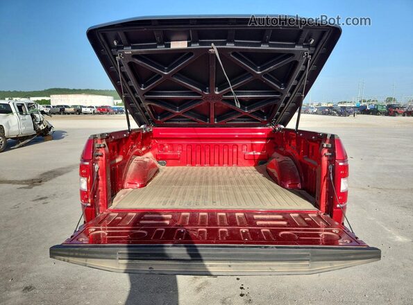 1FTEW1E55JKF70970 2018 FORD F150 Red Հետևի տեսք