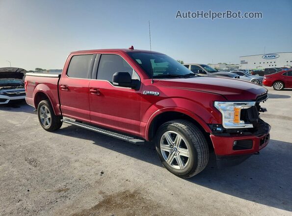 1FTEW1E55JKF70970 2018 FORD F150 Red Առջևի աջ