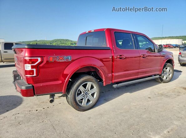 1FTEW1E55JKF70970 2018 FORD F150 Red Հետևի աջ