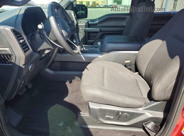 1FTEW1E55JKF70970 2018 FORD F150 Red Սալոնի դիմացի տեսք