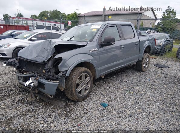 1FTEW1E55KFC18000 2019 FORD F150 Gray Przód lewy