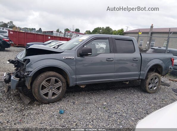 1FTEW1E55KFC18000 2019 FORD F150 Gray Widok wnętrza 360 stopni