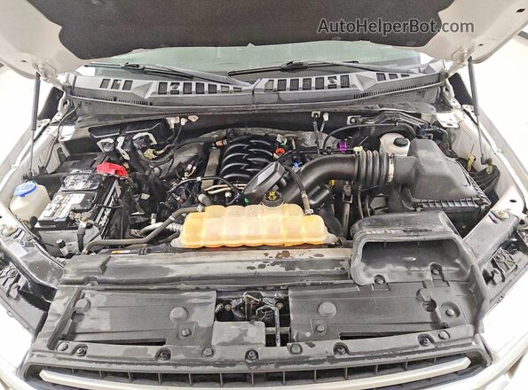 1FTEW1E56JFC61470 2018 FORD F150 White Rear interior view