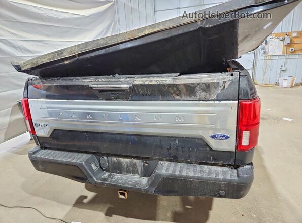 1FTEW1E56JFD57891 2018 FORD F150 Black Widok z tyłu