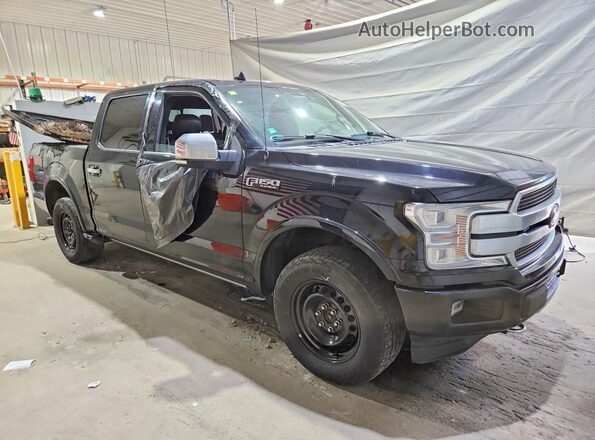 1FTEW1E56JFD57891 2018 FORD F150 Black Przód prawy