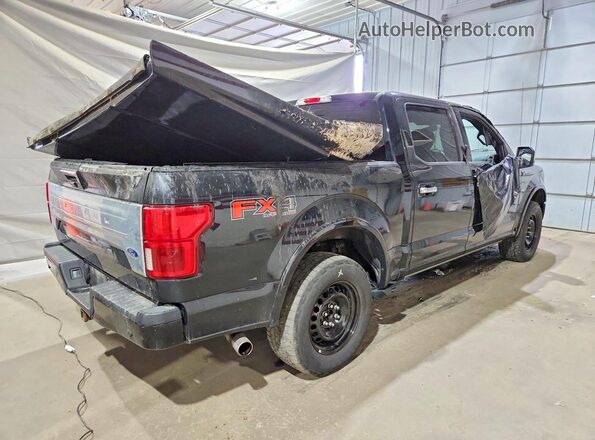 1FTEW1E56JFD57891 2018 FORD F150 Black Tył prawy