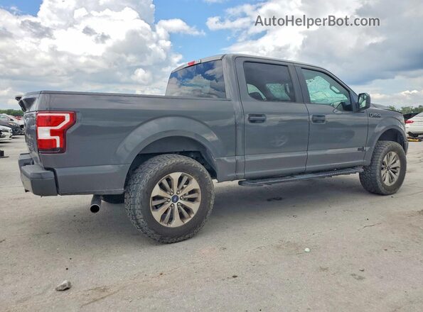1FTEW1E56JFE23503 2018 FORD F150 Gray Rear right