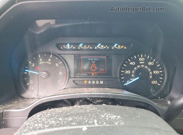 1FTEW1E56JFE23503 2018 FORD F150 Gray Instrument cluster view