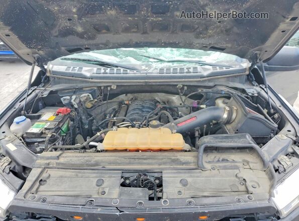 1FTEW1E56JFE23503 2018 FORD F150 Gray Rear interior view