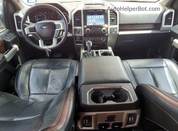 1FTEW1E56JKC02474 2018 FORD F150 Red Dashboard view