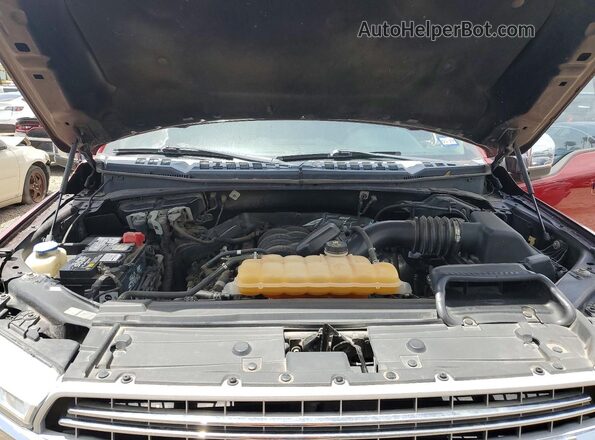 1FTEW1E56JKC02474 2018 FORD F150 Red Rear interior view