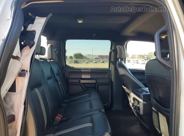 1FTEW1E56KFC58893 2019 FORD F150 White Вид задніх сидінь