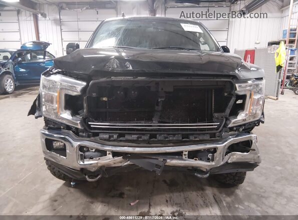 1FTEW1E56KFC88444 2019 FORD F150 Черный Вид спереди