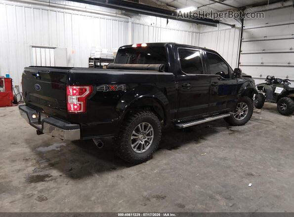1FTEW1E56KFC88444 2019 FORD F150 Черный Задняя правая четверть