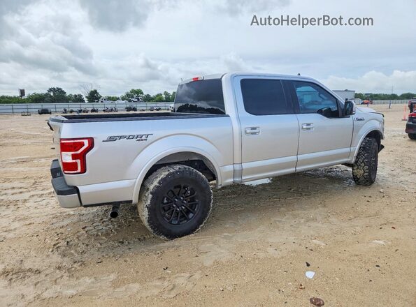 1FTEW1E56KFD53146 2019 FORD F150 Silver უკანა მარჯვენა