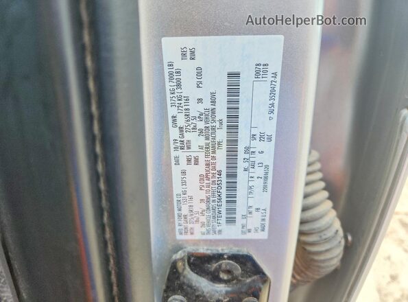 1FTEW1E56KFD53146 2019 FORD F150 Silver ძრავის განყოფილების ხედი