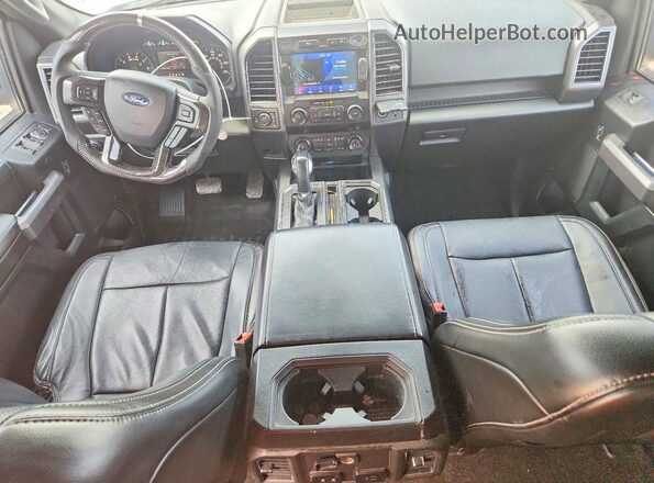 1FTEW1E56KFD53146 2019 FORD F150 Silver წინა პანელის ხედი