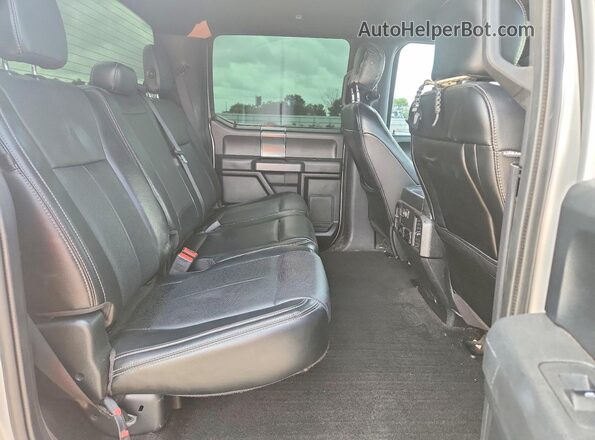 1FTEW1E56KFD53146 2019 FORD F150 Silver უკანა სავარძლების ხედი