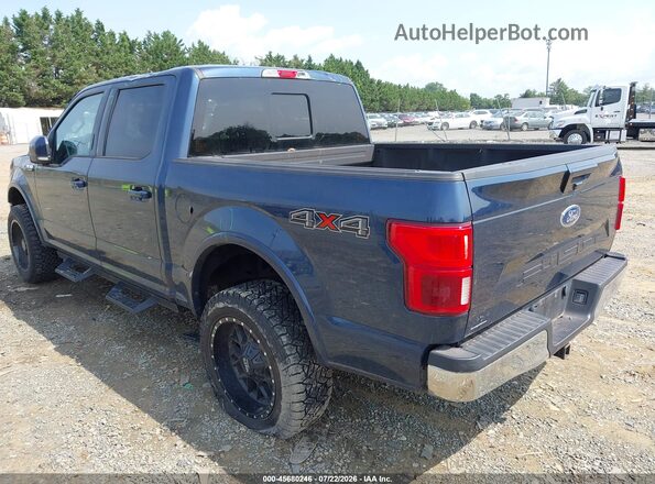 1FTEW1E56LFA26893 2020 FORD F150 Dark Blue Tył lewy