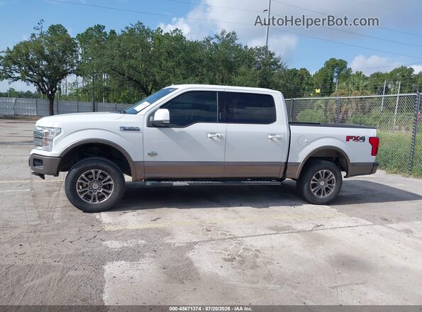 1FTEW1E56LFA54810 2020 FORD F150 Белый Панорамный вид салона 360°