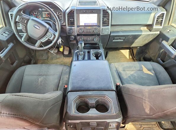 1FTEW1E56LFB23933 2020 FORD F150 White Dashboard view