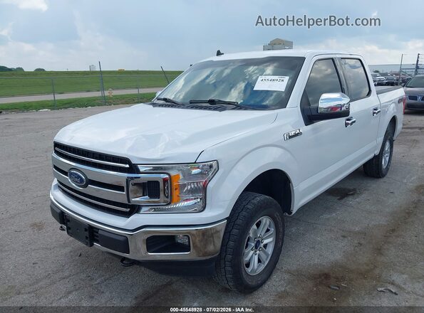 1FTEW1E56LFB37136 2020 FORD F150 Белый Передняя левая четверть