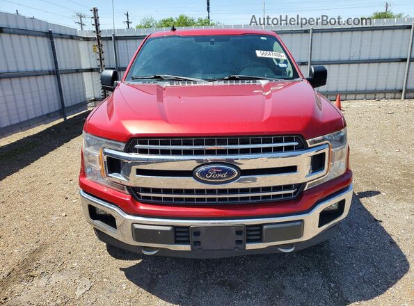 1FTEW1E56LKD33844 2020 FORD F150 Maroon წინა ხედი