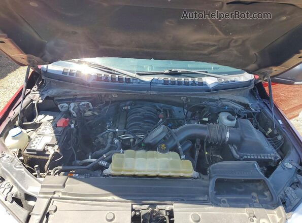 1FTEW1E56LKD33844 2020 FORD F150 Maroon უკანა სალონის ხედი