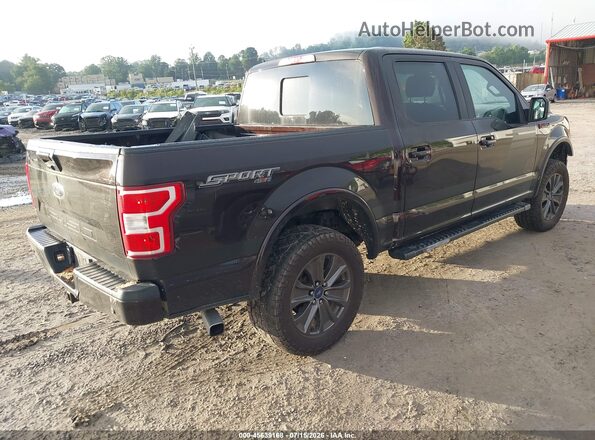 1FTEW1E57JFA67367 2018 FORD F150 Purple უკანა მარჯვენა