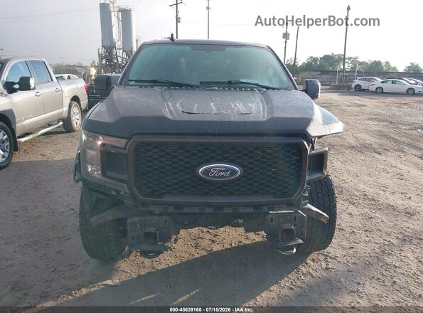 1FTEW1E57JFA67367 2018 FORD F150 Purple უკანა სალონის ხედი