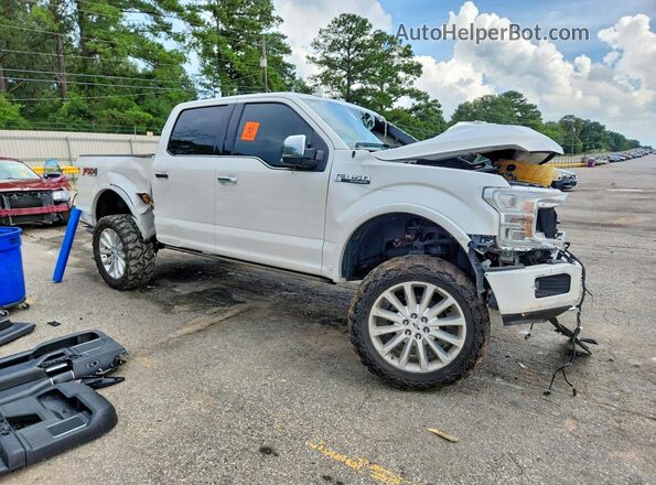 1FTEW1E57JFB43685 2018 FORD F150 White წინა მარჯვენა