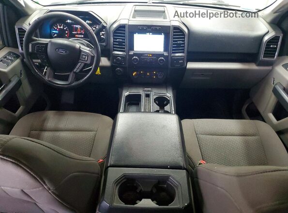 1FTEW1E57JFC85731 2018 FORD F150 White Dashboard view