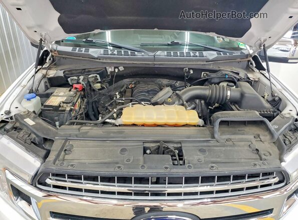 1FTEW1E57JFC85731 2018 FORD F150 White Rear interior view