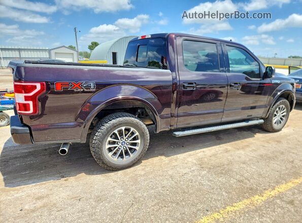 1FTEW1E57JKC21891 2018 FORD F150 Brown უკანა მარჯვენა