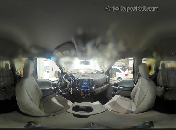 1FTEW1E57JKC61310 2018 FORD F150 Silver Vista de la etiqueta del VIN